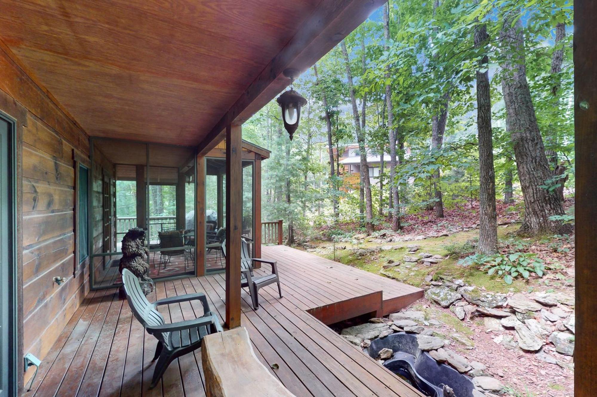 Elkhorn Cabin & Eagles Wing Lodge Asheville Exteriör bild