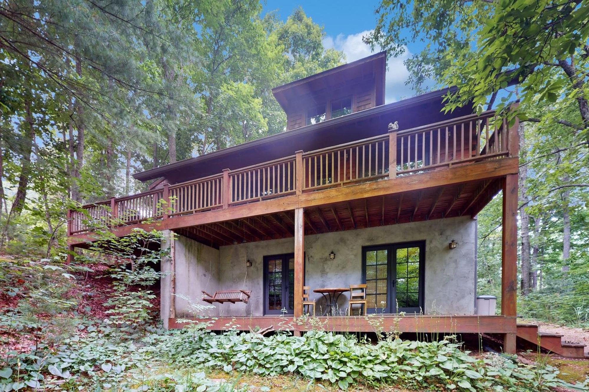 Elkhorn Cabin & Eagles Wing Lodge Asheville Exteriör bild
