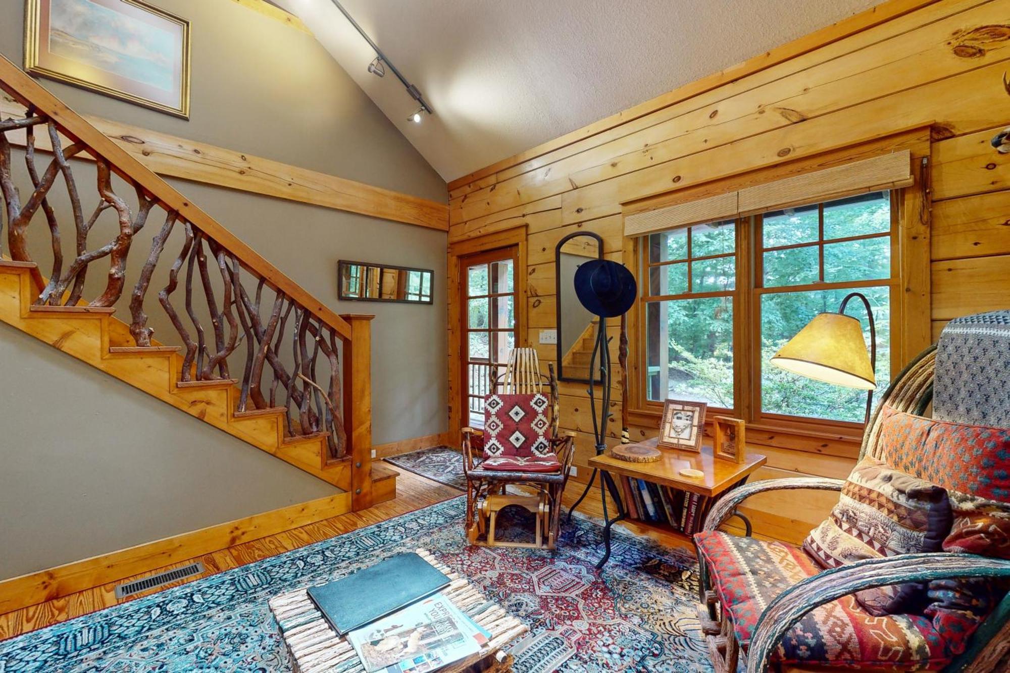 Elkhorn Cabin & Eagles Wing Lodge Asheville Exteriör bild