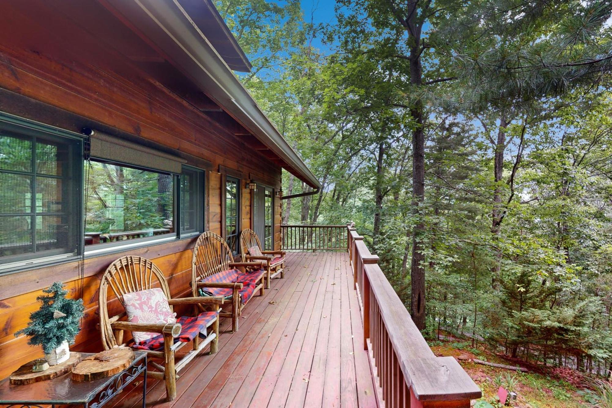 Elkhorn Cabin & Eagles Wing Lodge Asheville Exteriör bild